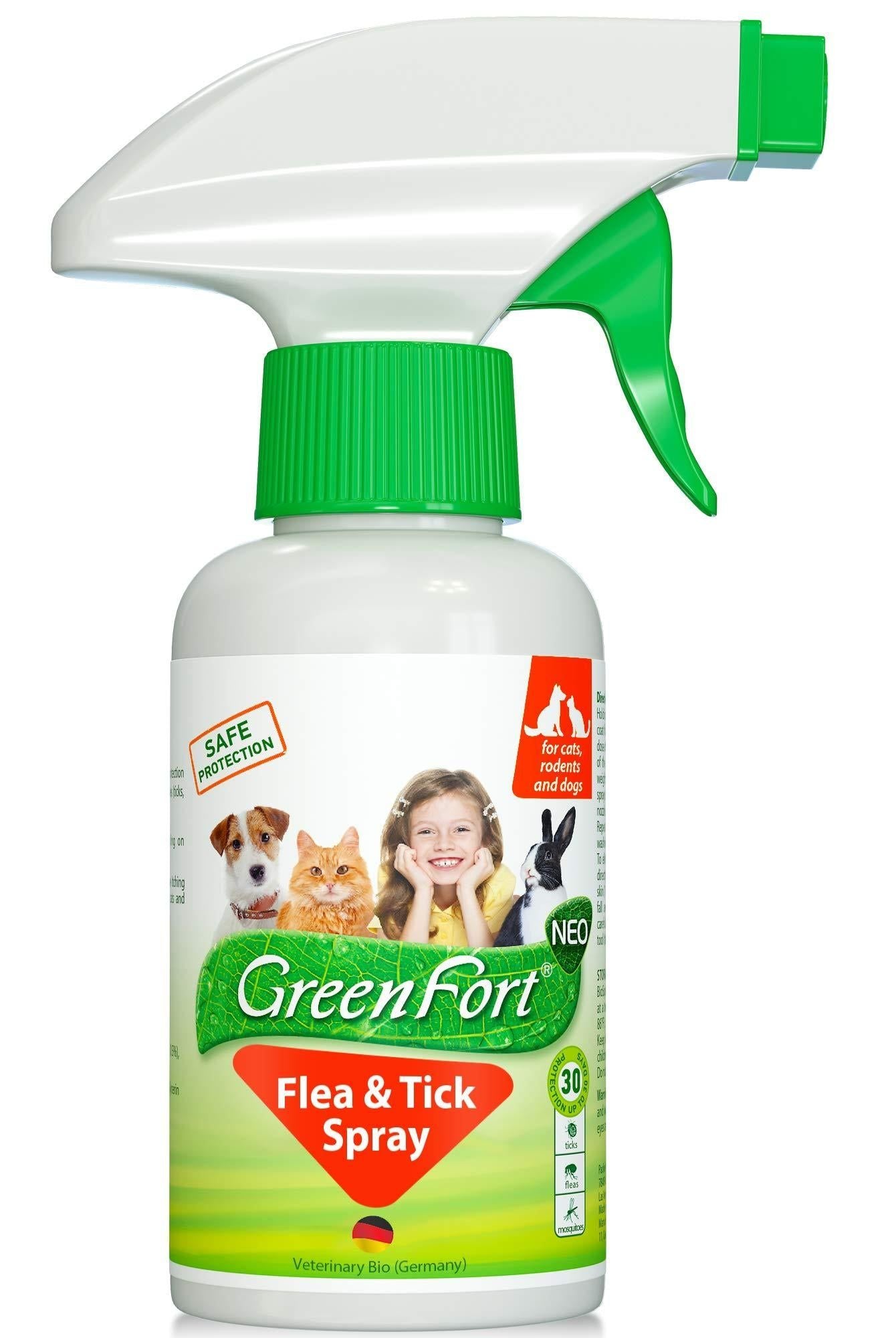 Natural Flea and Tick Home Spray for Dogs & Cats