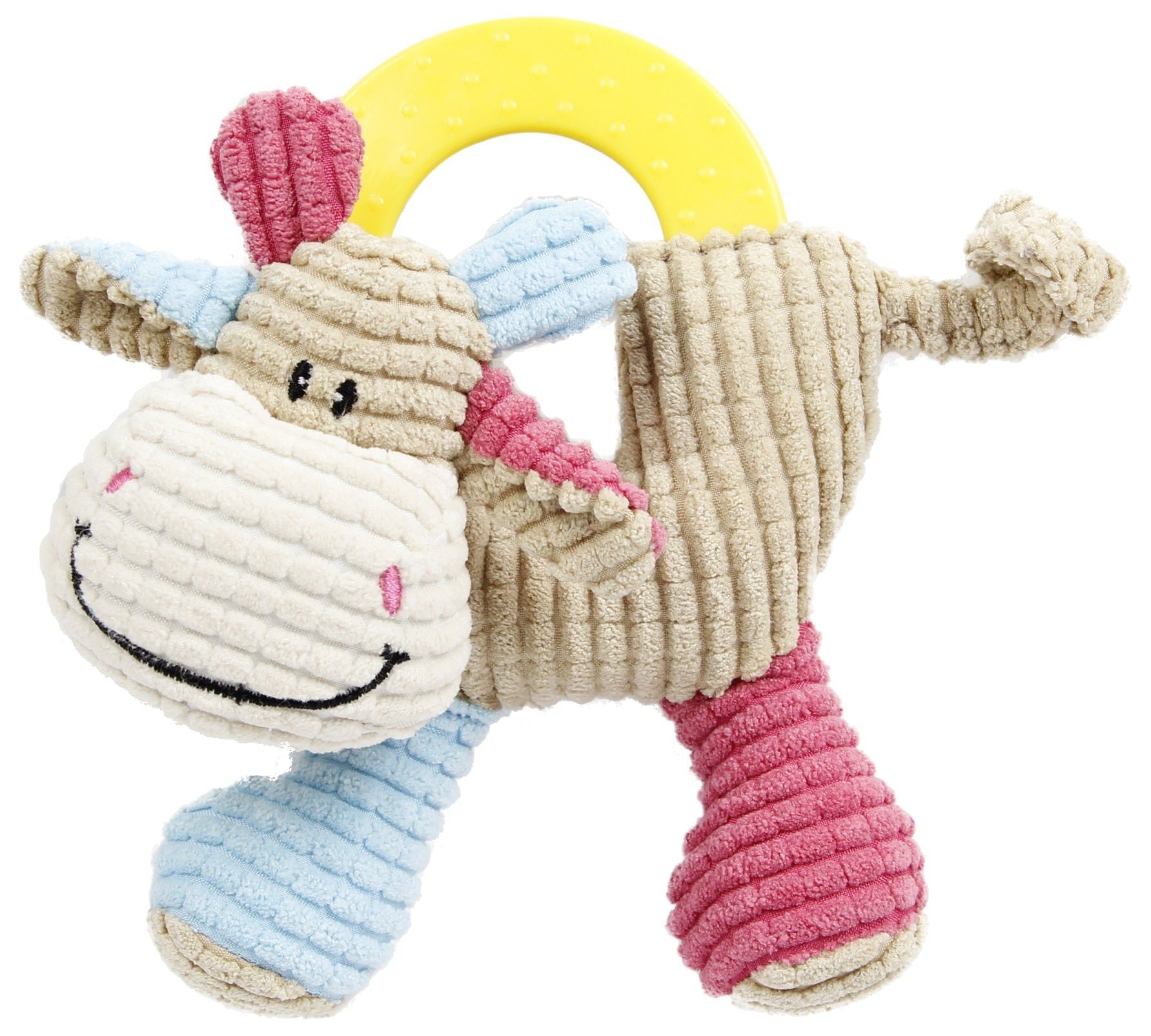 Rubber Teething Puppy Dog Toy