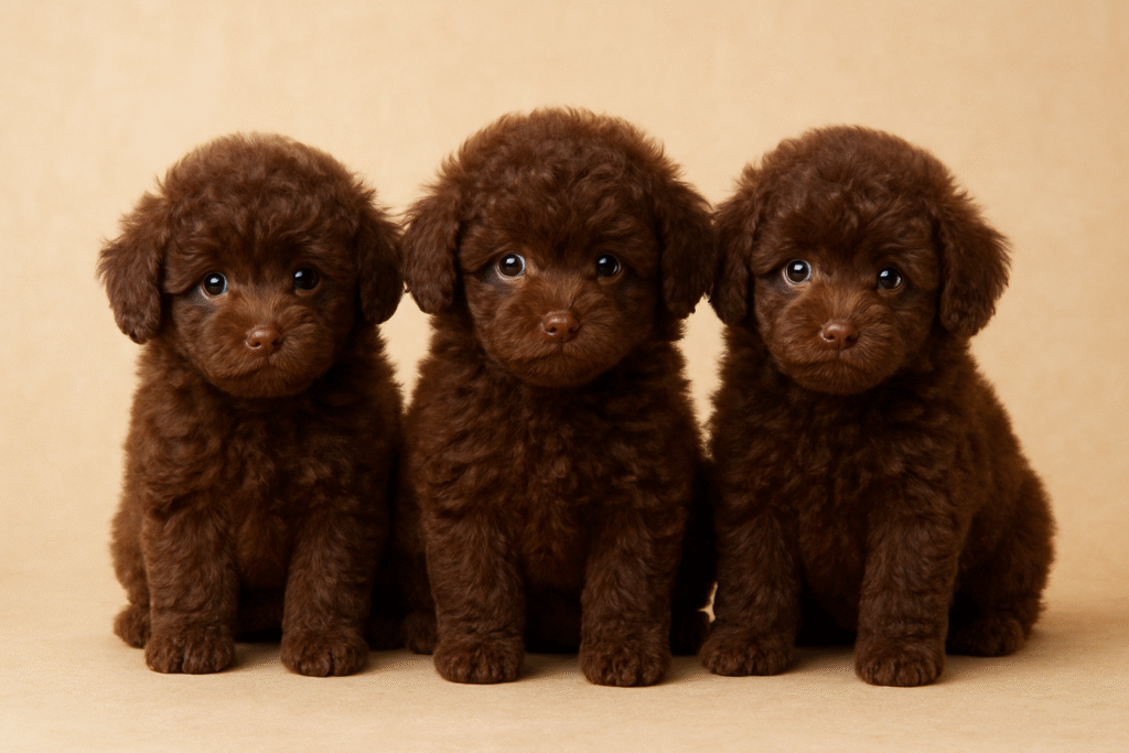 Chocolate Teacup Poodles for sale in Australia